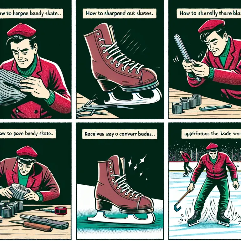 Как точить коньки для хоккея с мячом: Искусство и наука идеального скольжения