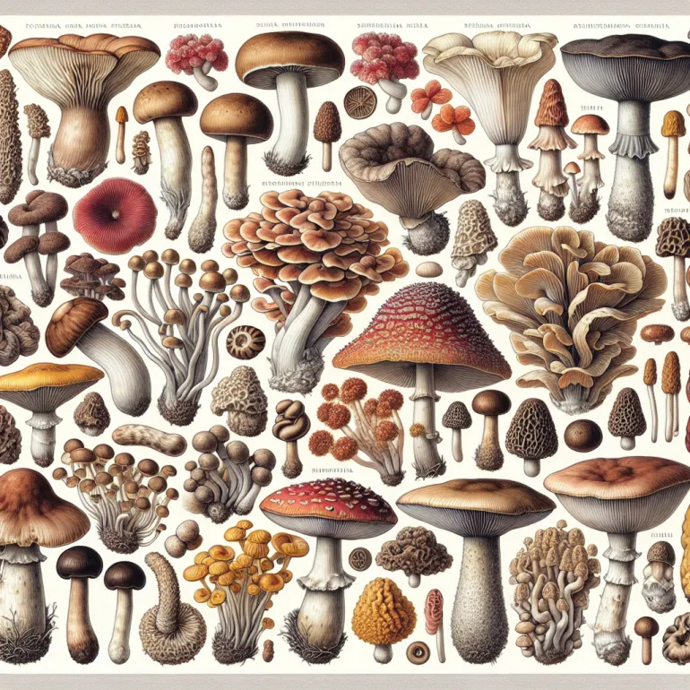 Грибы: Примеры и Их Значение в Природе и Человеческой Жизни