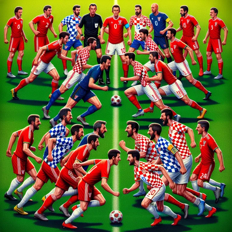 История Противостояний: Сравнение Составов Сборных Уэльса и Хорватии