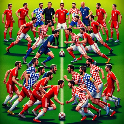 История Противостояний: Сравнение Составов Сборных Уэльса и Хорватии